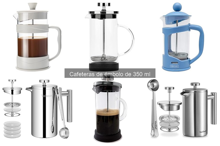 Guía de compra para cafeteras de émbolo de 350 ml