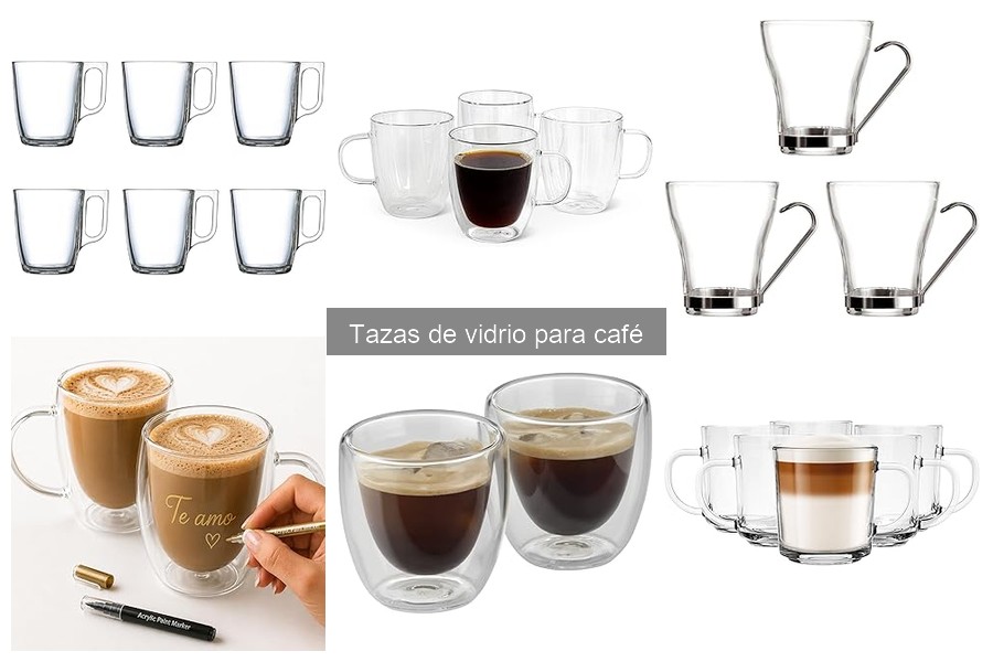 Guía de compra: Tazas de vidrio para café ideales