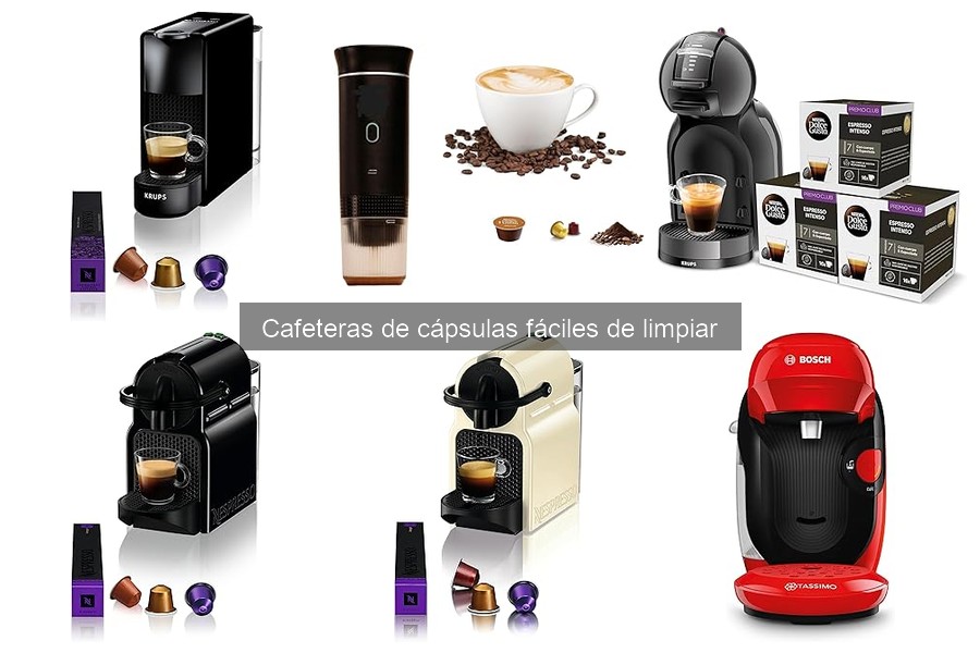 Guía de Mantenimiento para Cafeteras de Cápsulas Fáciles de Limpiar