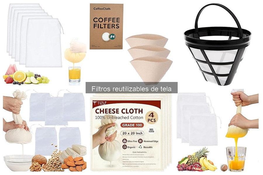Guía de uso y mantenimiento de filtros reutilizables de tela