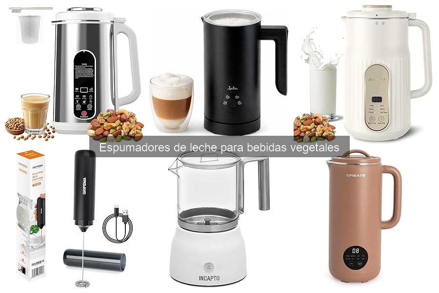 Guía para elegir el mejor espumador de leche vegetal