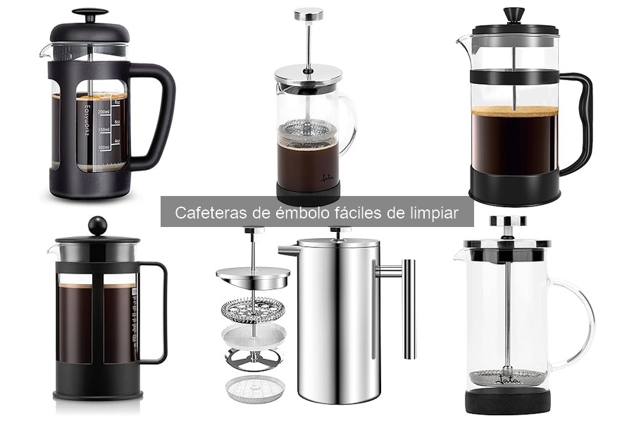 Guía para Elegir la Mejor Cafetera de Émbolo Fácil de Limpiar