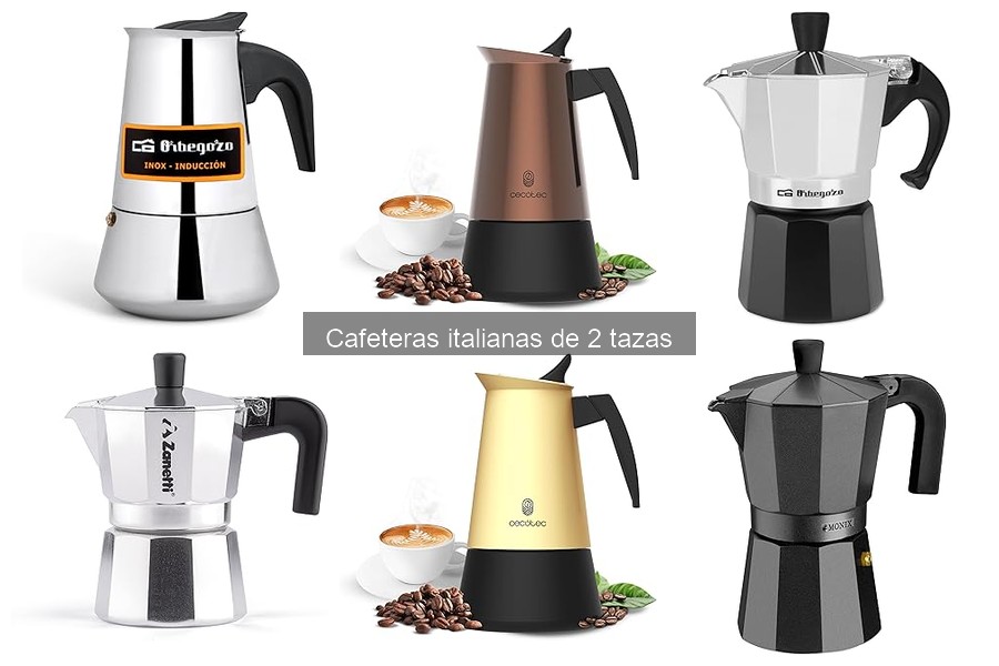 Guía para elegir la mejor cafetera italiana de 2 tazas