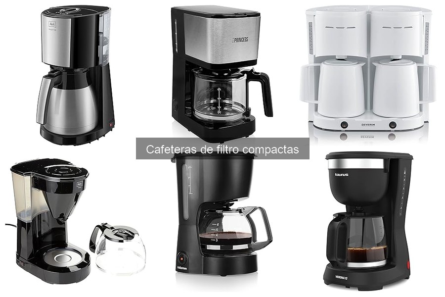 Guía rápida de cafeteras de filtro compactas para principiantes