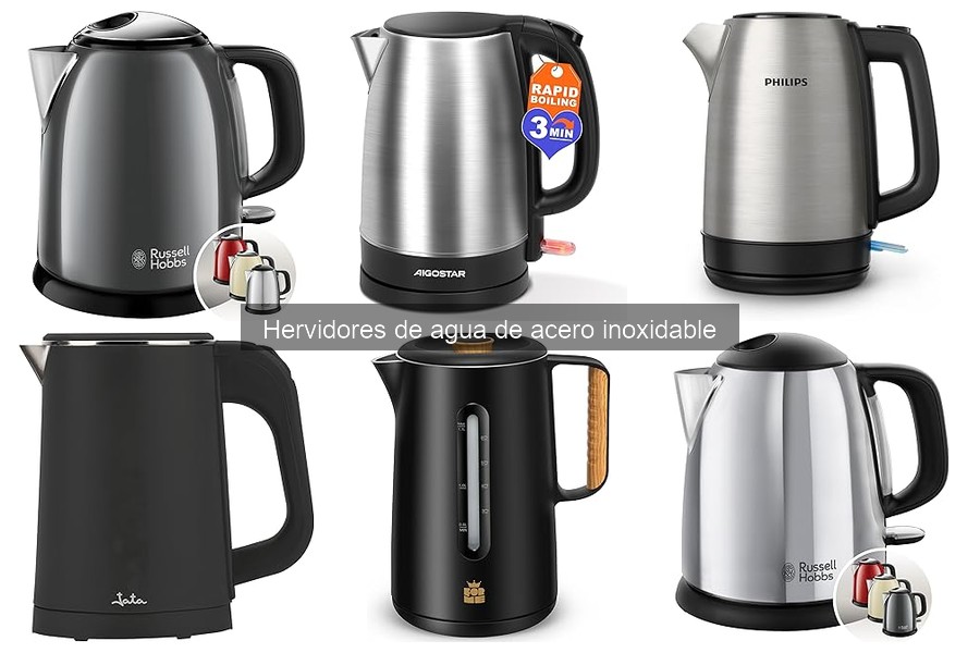 Hervidores de Agua de Acero Inoxidable: ¿Qué Son y Ventajas?