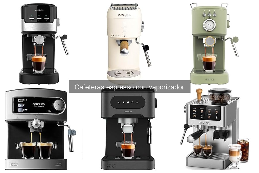 Historia de las cafeteras espresso con vaporizador