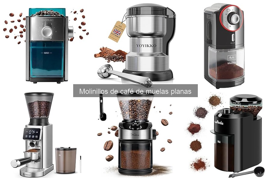 Impacto de la molienda en el sabor del café: molinillos de muelas planas vs. otros