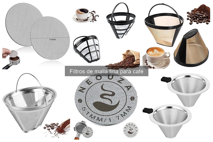 Instalación y Uso de Filtros de Malla Fina para Café