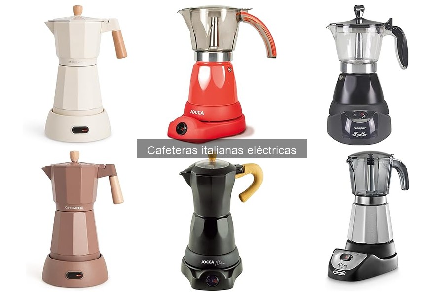Instrucciones de seguridad para cafeteras italianas eléctricas
