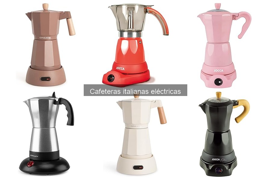 Las cafeteras italianas eléctricas más valoradas por usuarios