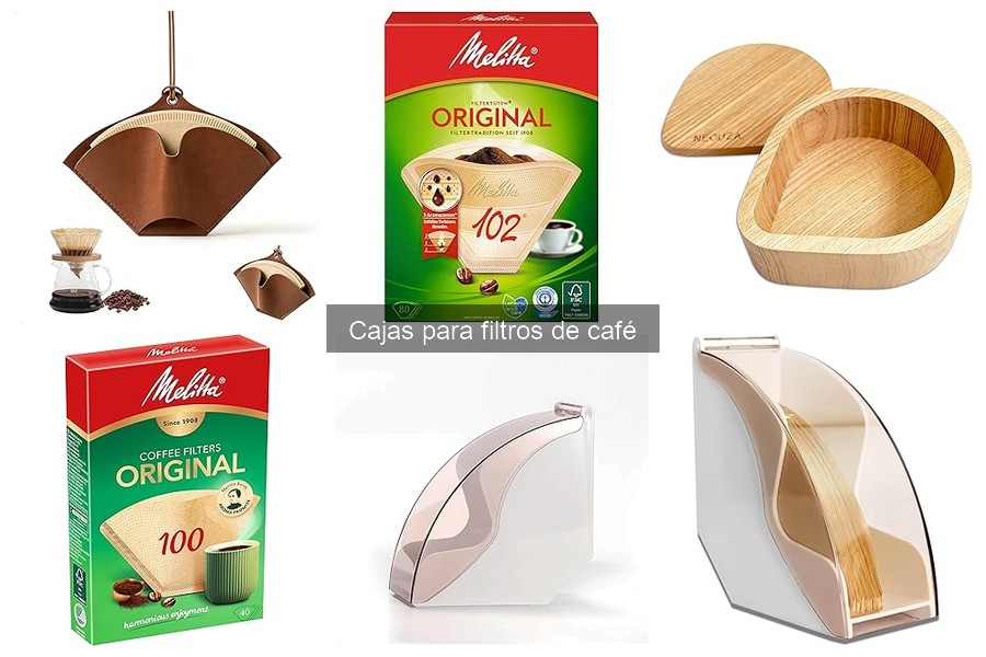 Las mejores cajas para filtros de café en Amazon