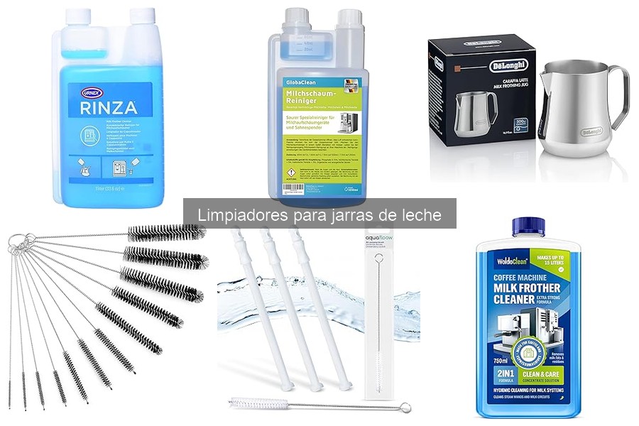 Limpiadores vs Detergentes: ¿Qué usar para jarras de leche?