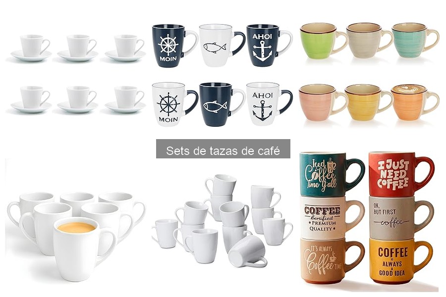 Los mejores sets de tazas de café estéticas para tu hogar