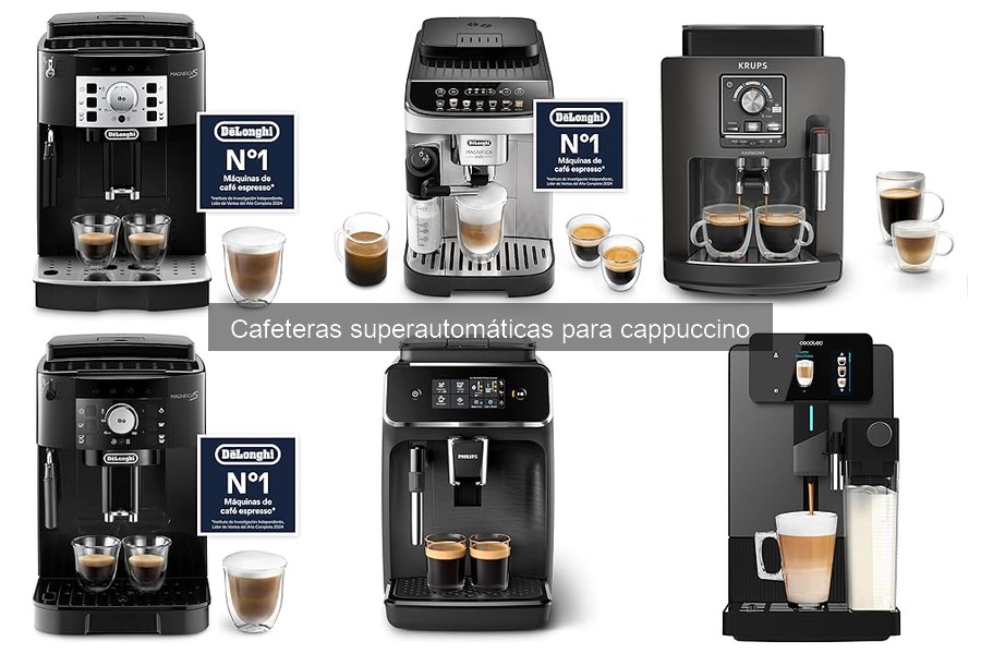 Mantenimiento de cafeteras superautomáticas para cappuccino