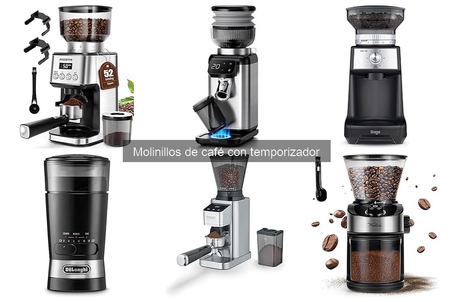 Mantenimiento esencial del molinillo de café con temporizador
