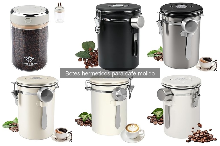 Mantenimiento y limpieza de botes herméticos para café