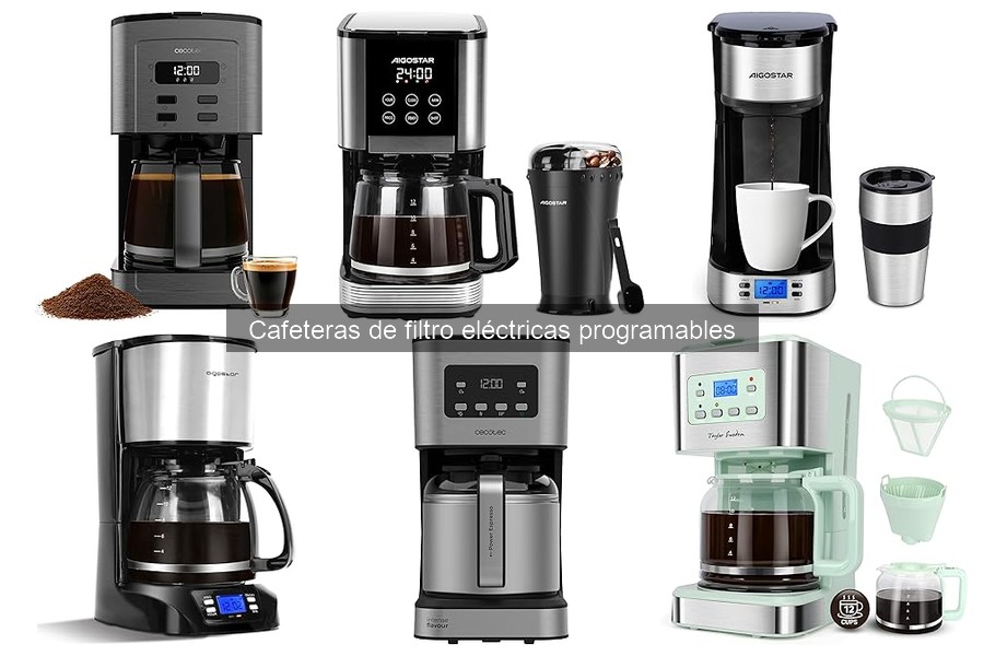 Mantenimiento y limpieza de cafeteras de filtro eléctricas