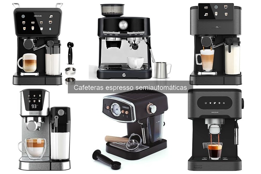 Mantenimiento y limpieza de cafeteras espresso semiautomáticas