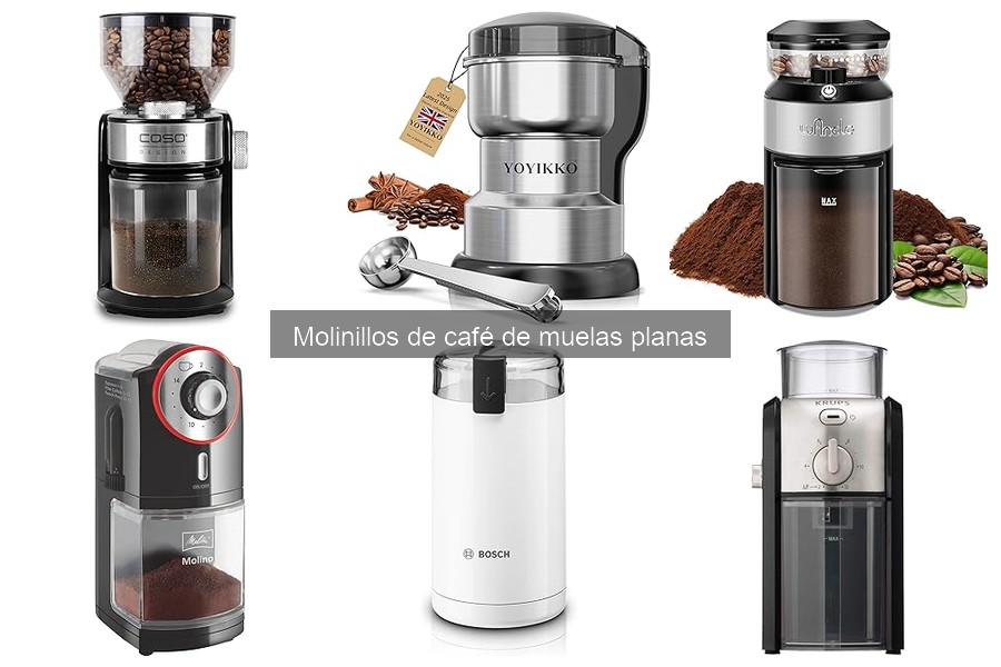Mantenimiento y limpieza de molinillos de café de muelas planas