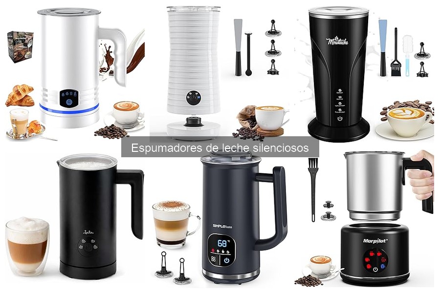Marcas recomendadas de espumadores de leche silenciosos