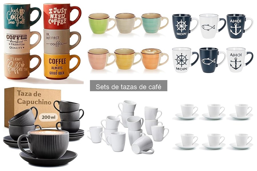 Materiales para sets de tazas de café: ventajas y desventajas