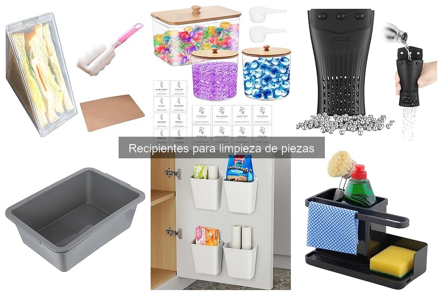 Mejora la limpieza de piezas con estos accesorios útiles