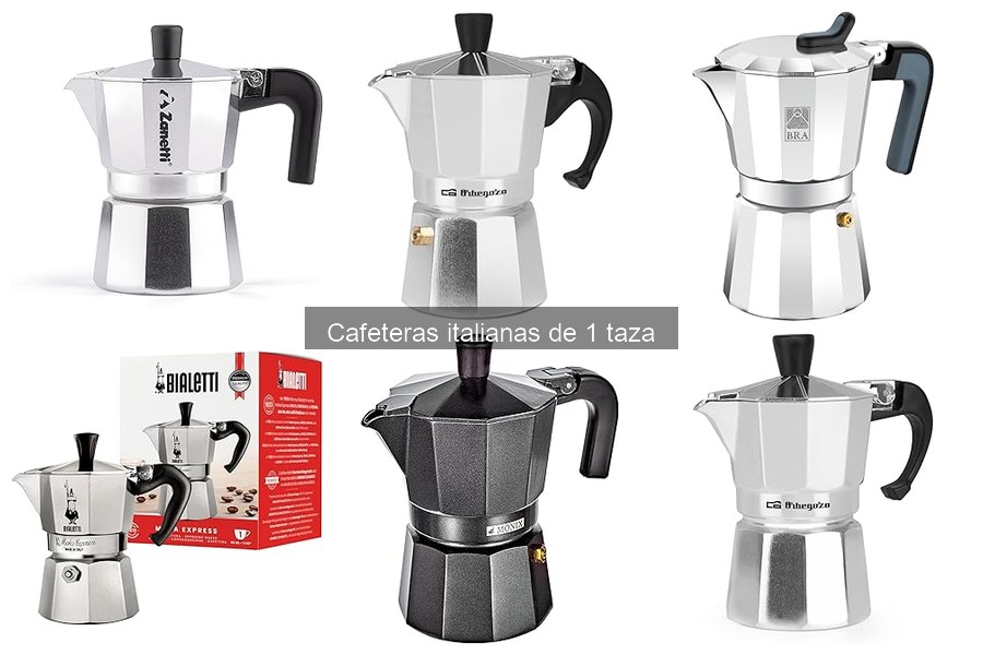 Mejora tu café: Accesorios para cafeteras italianas de 1 taza