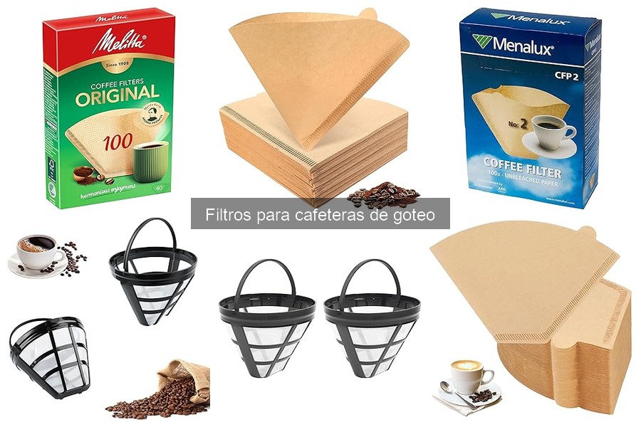 Mejora tu café: Accesorios para filtros de goteo