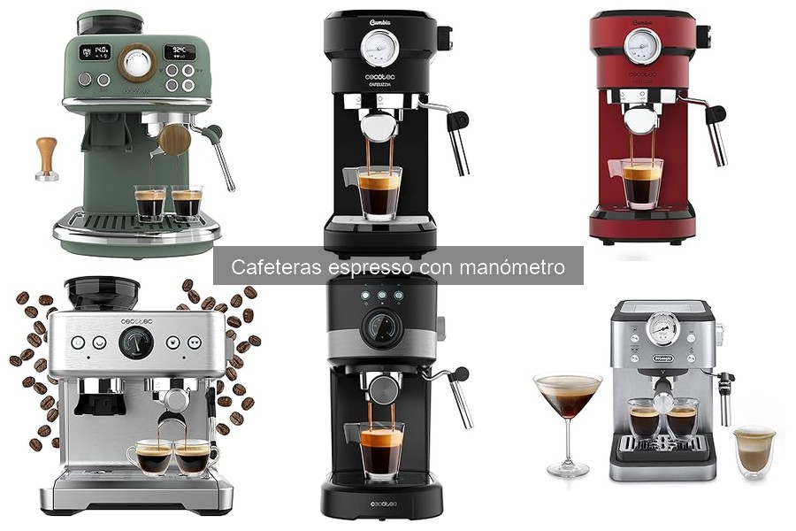 Mejores accesorios para cafeteras espresso con manómetro