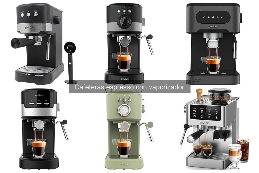 Mejores accesorios para cafeteras espresso con vaporizador