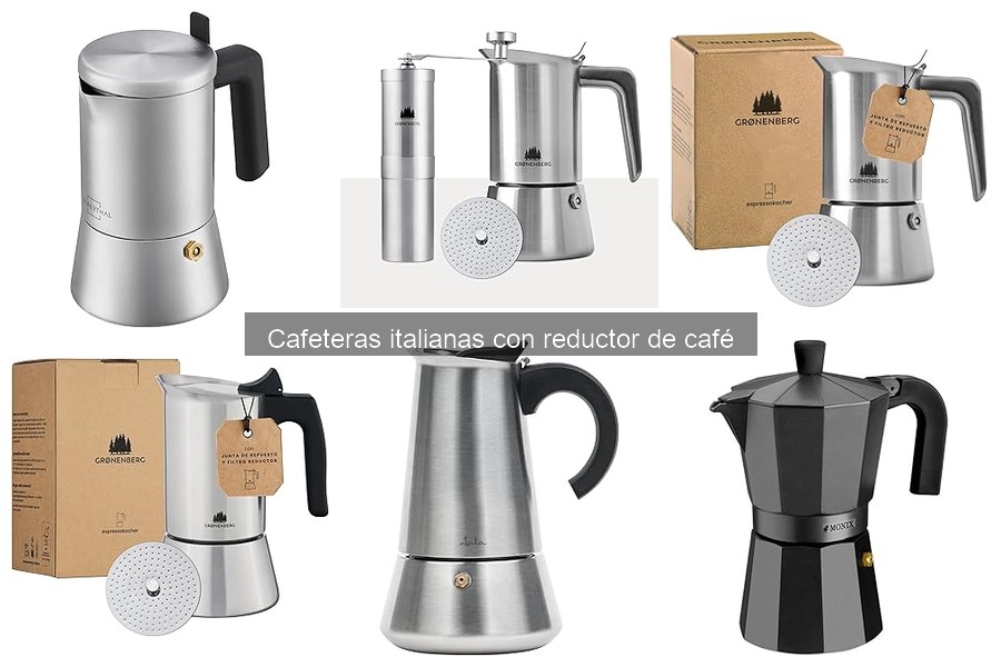 Mejores accesorios para cafeteras italianas con reductor