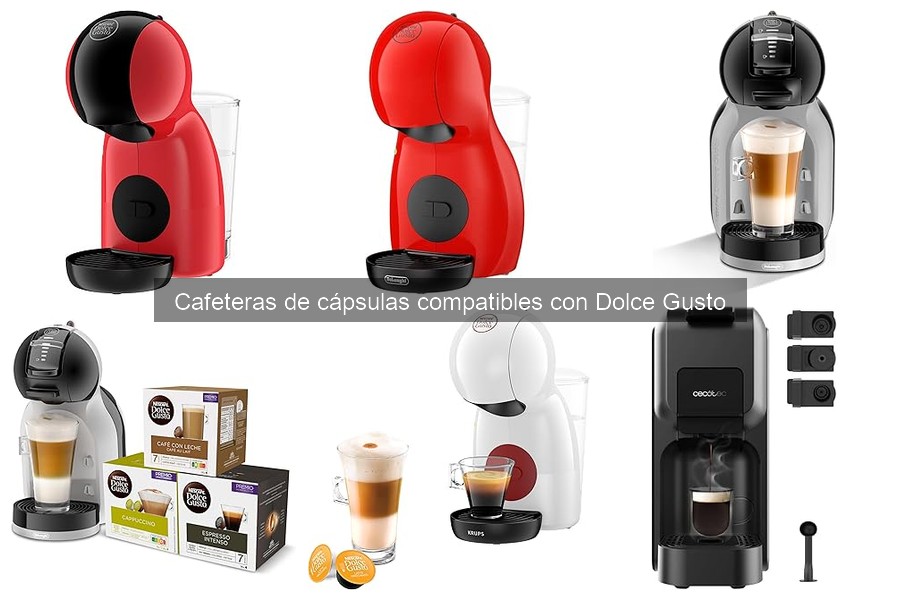 Mejores cafeteras de cápsulas compatibles con Dolce Gusto
