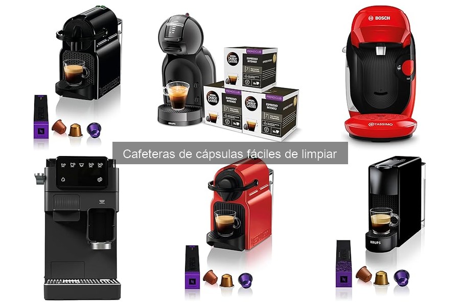 Mejores cafeteras de cápsulas fáciles de limpiar en 2023