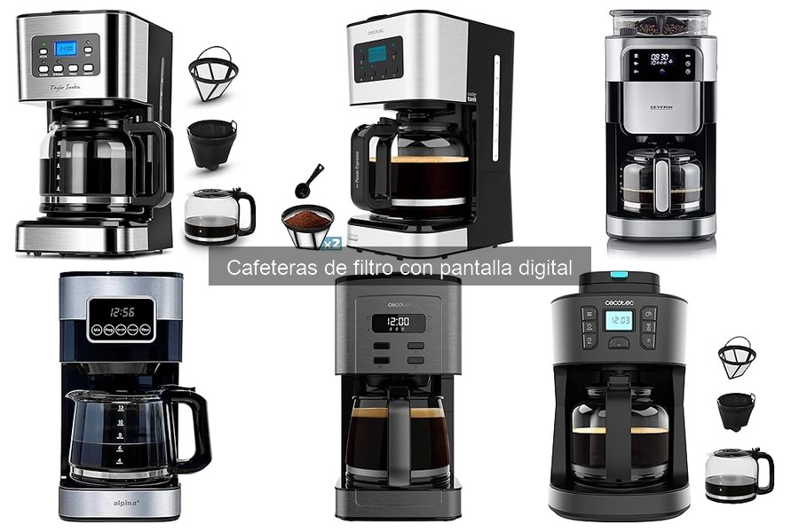 Mejores cafeteras de filtro con pantalla digital 2023