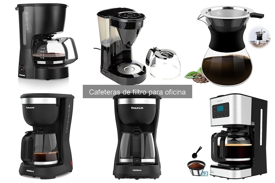 Mejores cafeteras de filtro para oficinas pequeñas 2023