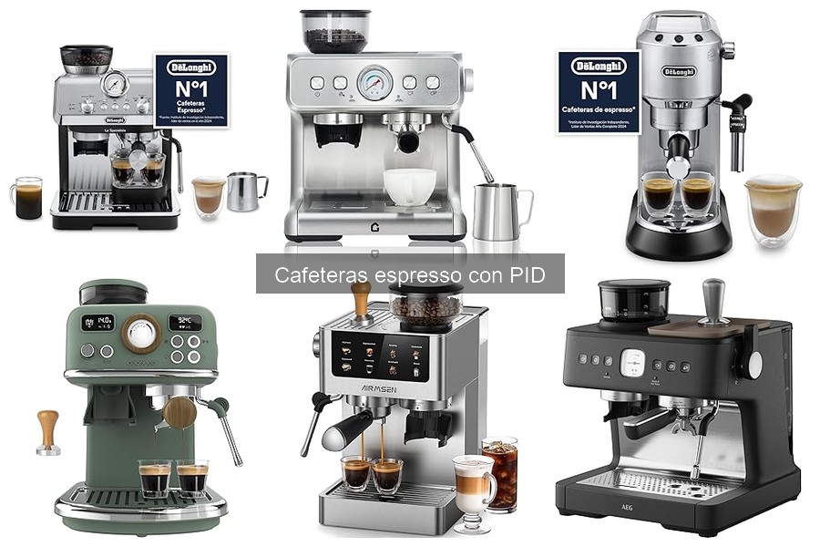 Mejores cafeteras espresso con PID para principiantes