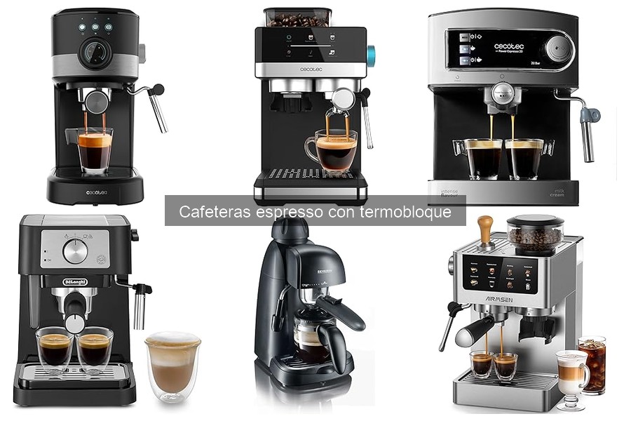Mejores cafeteras espresso con termobloque en 2023