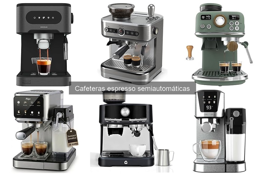 Mejores cafeteras espresso semiautomáticas recomendadas por baristas