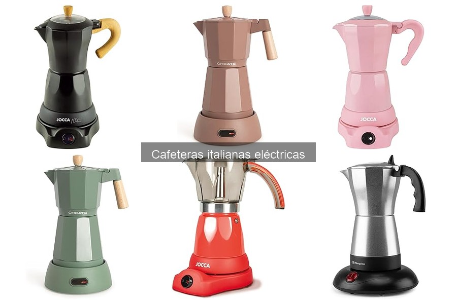 Mejores cafeteras italianas eléctricas para uso en casa