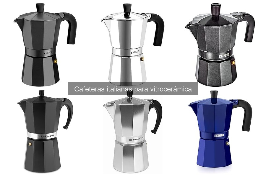 Mejores cafeteras italianas para vitrocerámica en 2023