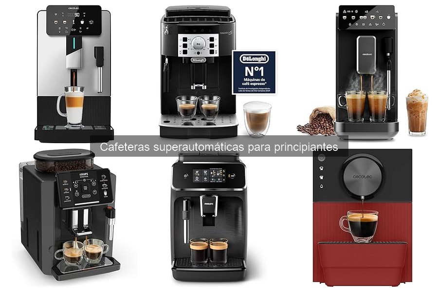 Mejores cafeteras superautomáticas para principiantes
