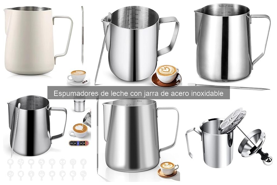 Mejores espumadores de leche de jarra de acero inoxidable 2023