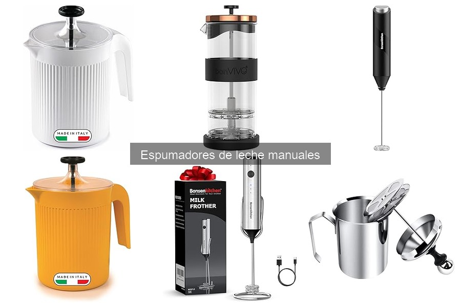 Mejores espumadores de leche manuales para principiantes