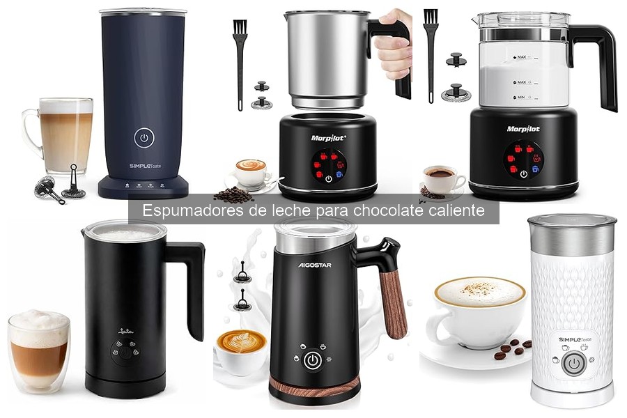 Mejores espumadores de leche para chocolate caliente 2023