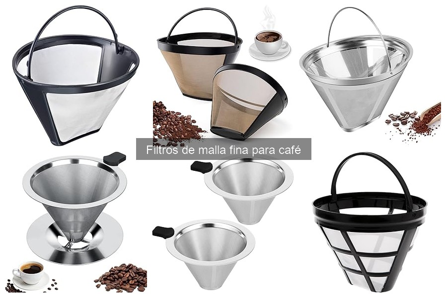 Mejores filtros de malla fina para café: Opiniones de usuarios