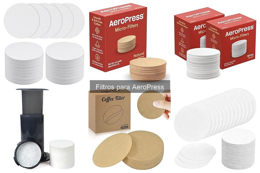 Mejores filtros para AeroPress según opiniones de usuarios