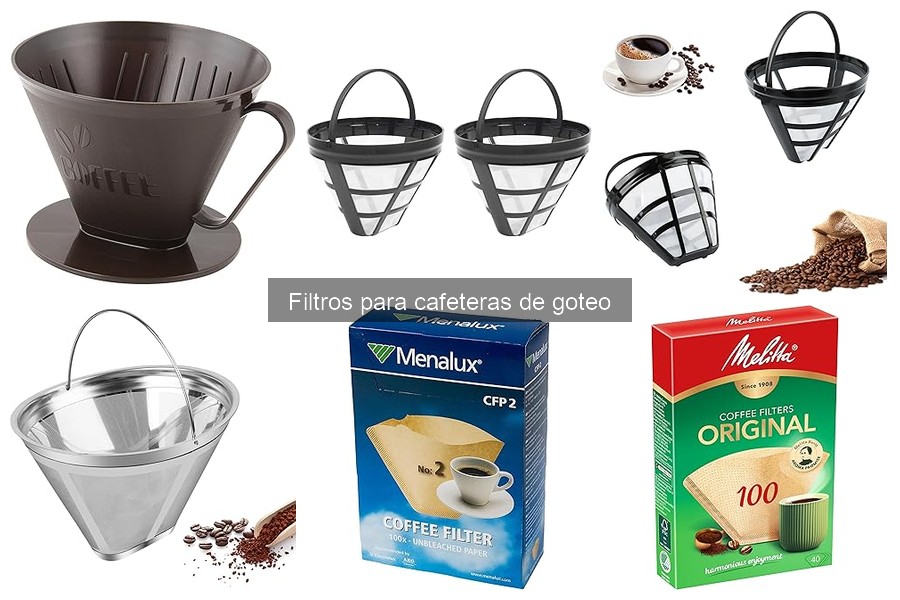 Mejores Filtros para Cafeteras de Goteo según el Tipo de Café