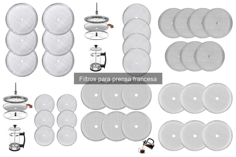 Mejores filtros para prensa francesa para café fuerte