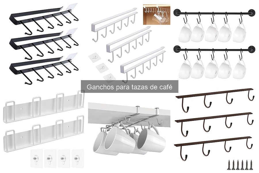 Mejores ganchos para tazas de café en 2023: comparación