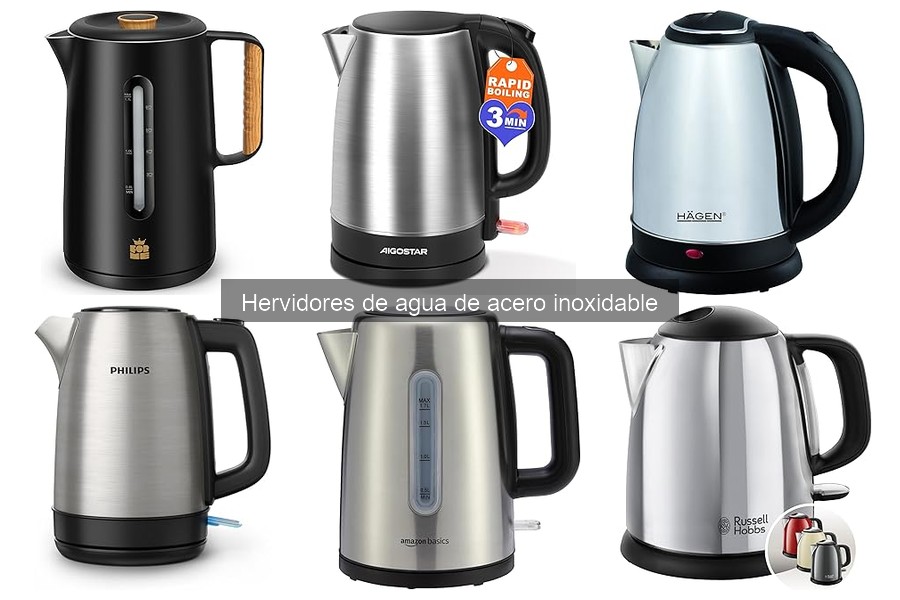 Mejores hervidores de acero inoxidable para amantes del café